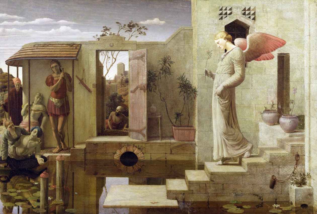 A Bethesda medencéje, 1877 alkotó: Robert Bateman