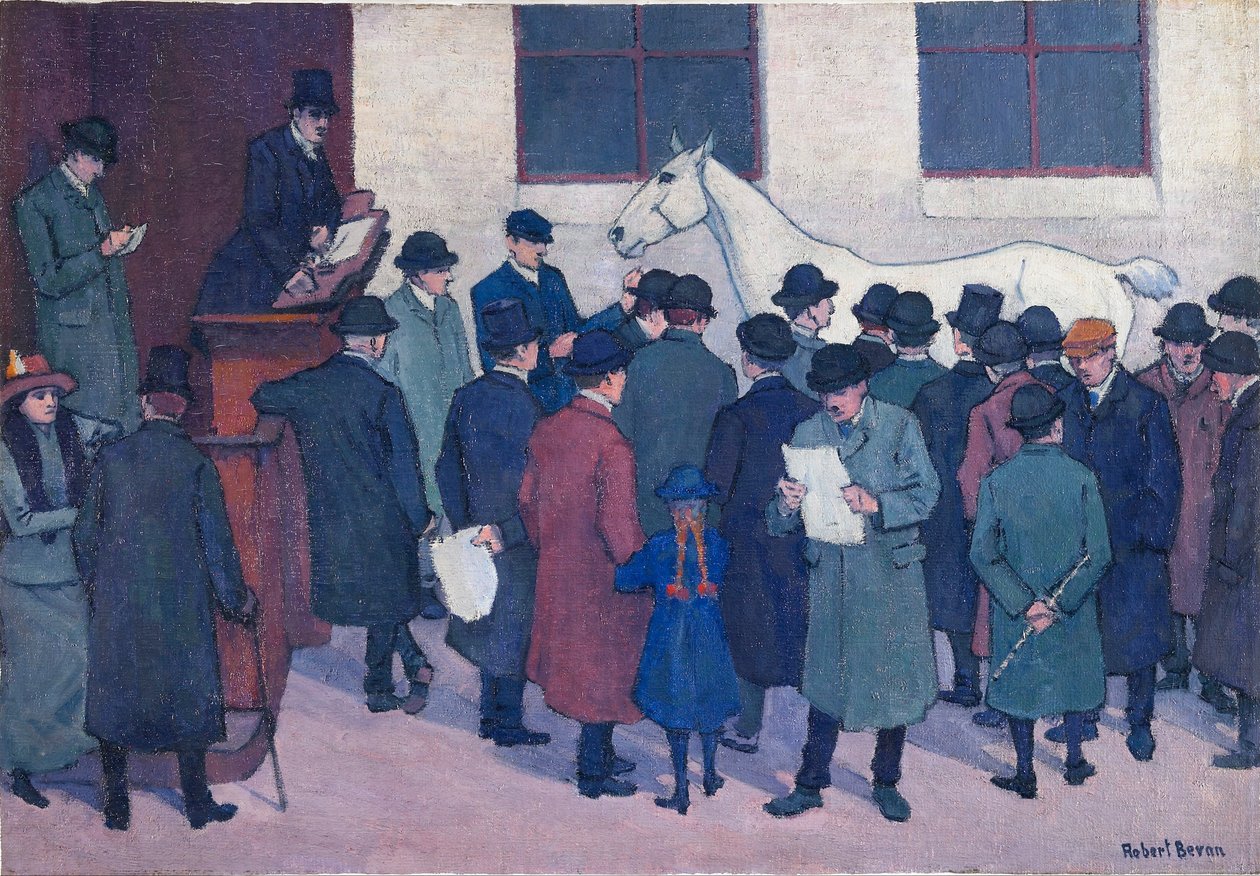 A kalapács alatt alkotó: Robert Polhill Bevan