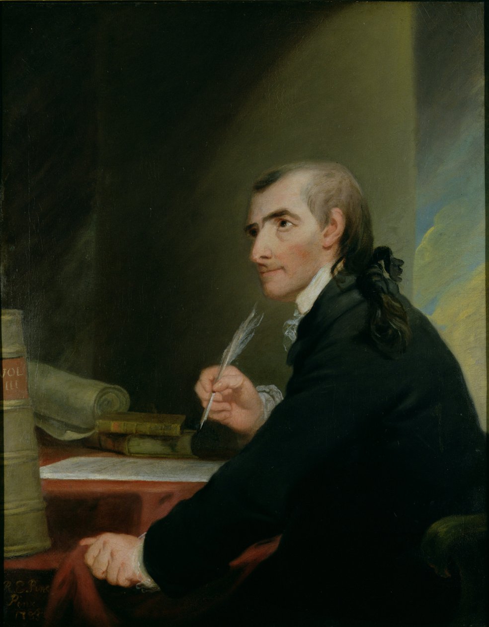 Francis Hopkinson (1738-91) alkotó: Robert Edge Pine