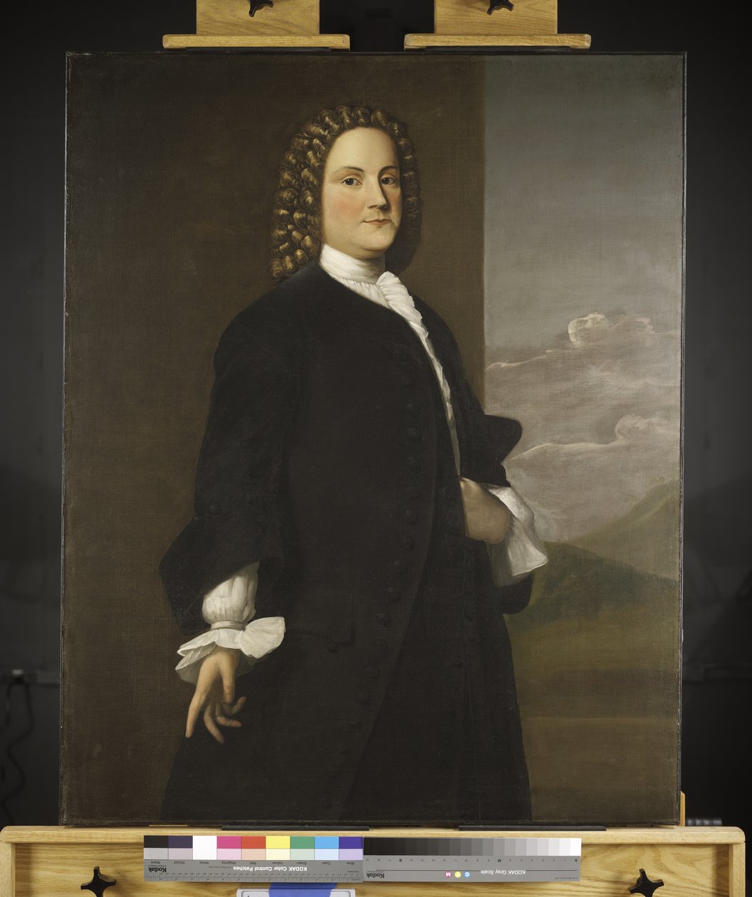Benjamin Franklin, 1746 körül alkotó: Robert Feke