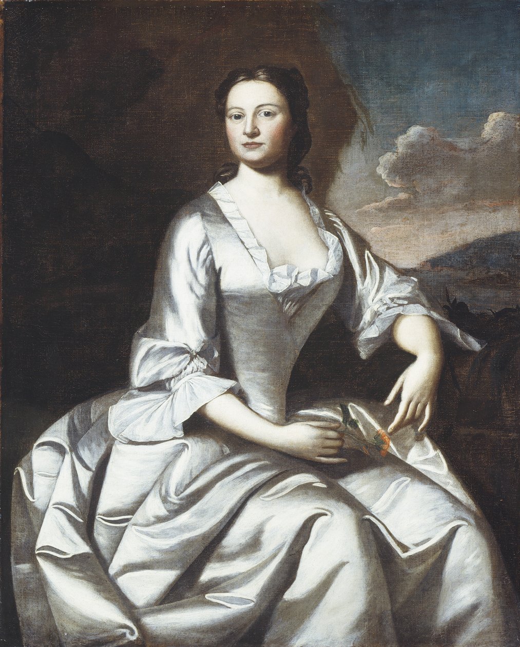 Hermione Pelham Banister (Mrs. John Banister) 1748 alkotó: Robert Feke