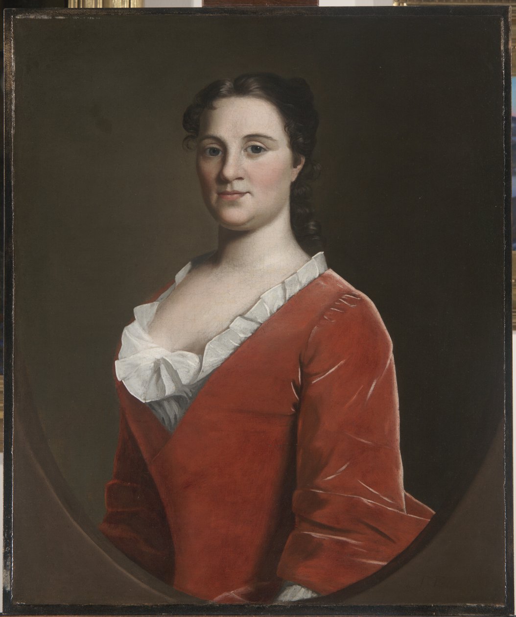 Mrs. Benjamin Lynde, Jr., 1748 körül alkotó: Robert Feke
