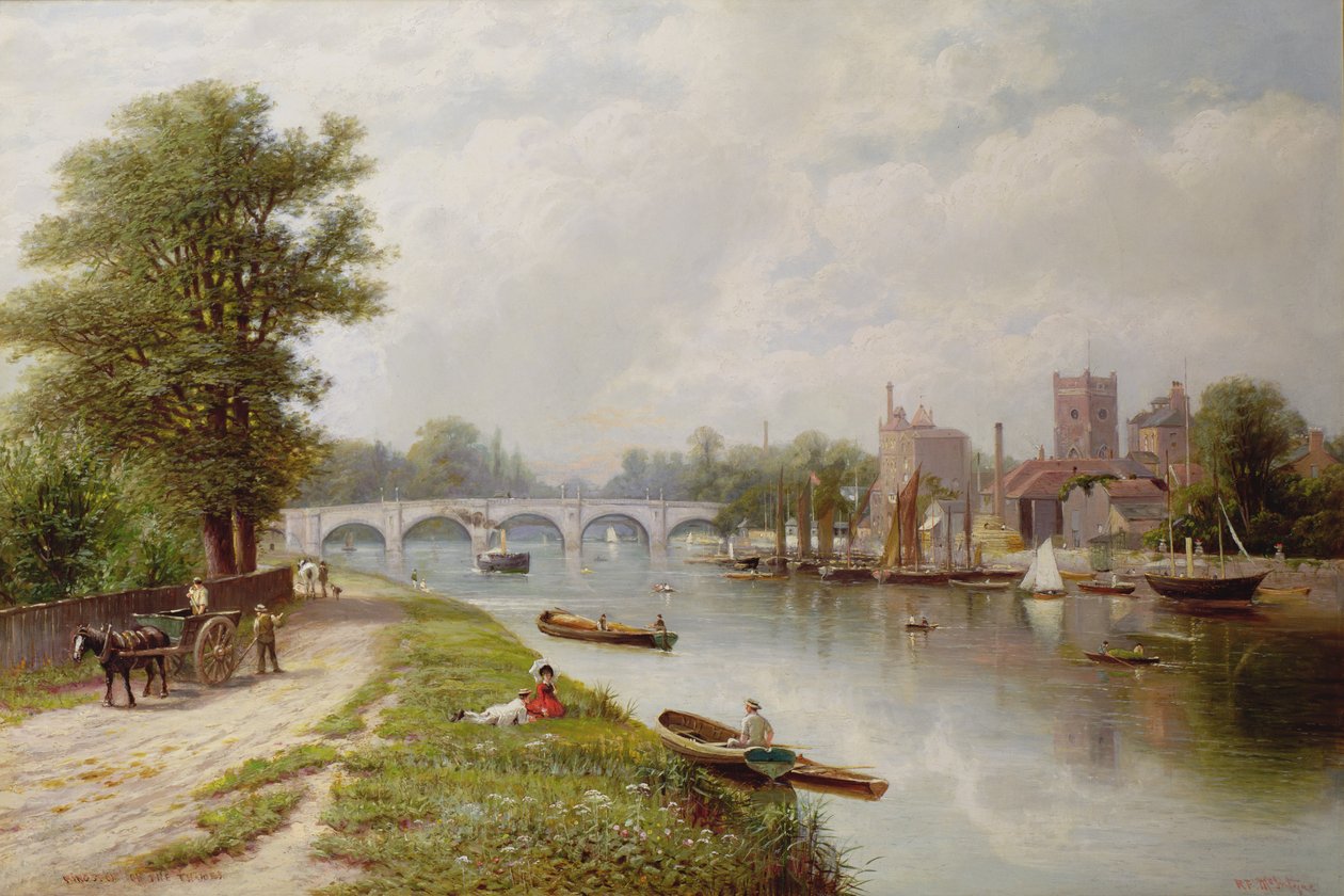 Kingston a Temzén alkotó: Robert Finlay McIntyre