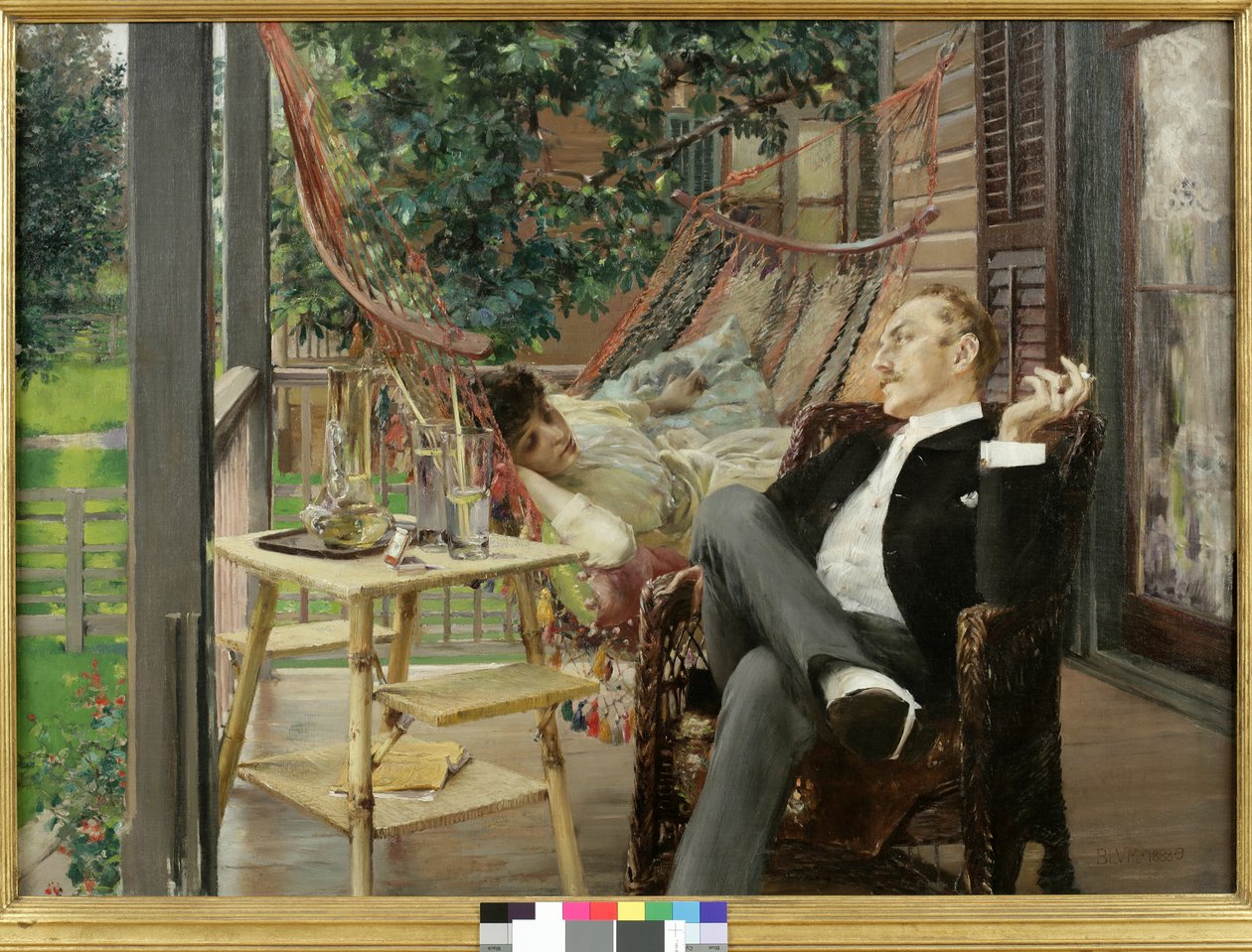 Két tétlen, 1888-9 alkotó: Robert Frederick Blum