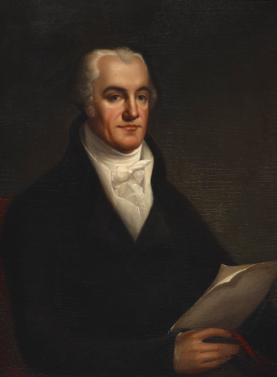 Joel Barlow portréja alkotó: Robert Fulton