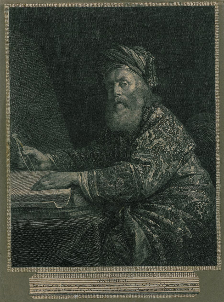 Archimedes alkotó: Robert Gaillard