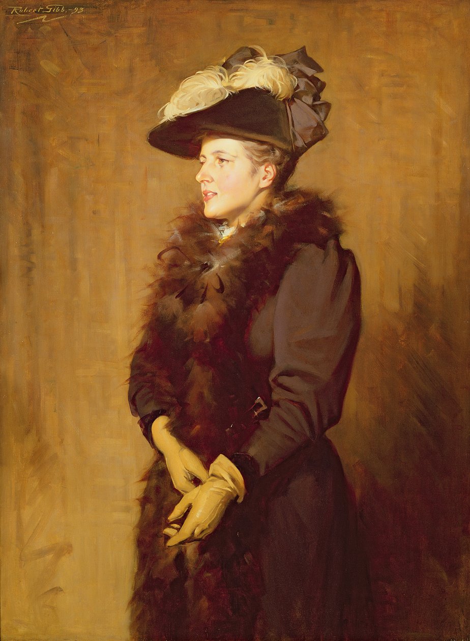 A művész felesége, 1893 alkotó: Robert Gibb