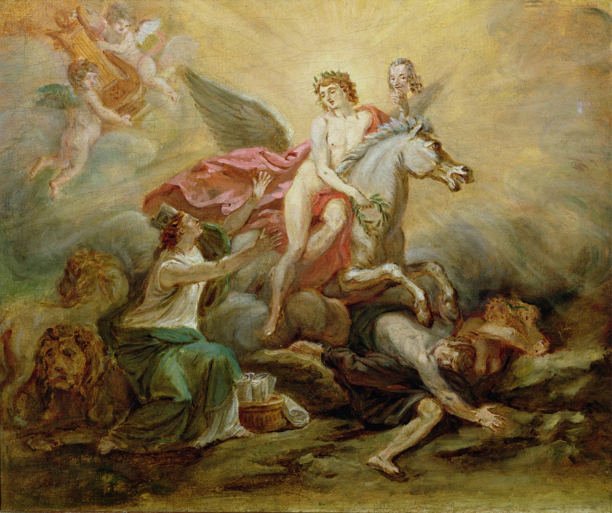 Voltaire apoteózisa, 1778 alkotó: Robert Guillaume Dardel