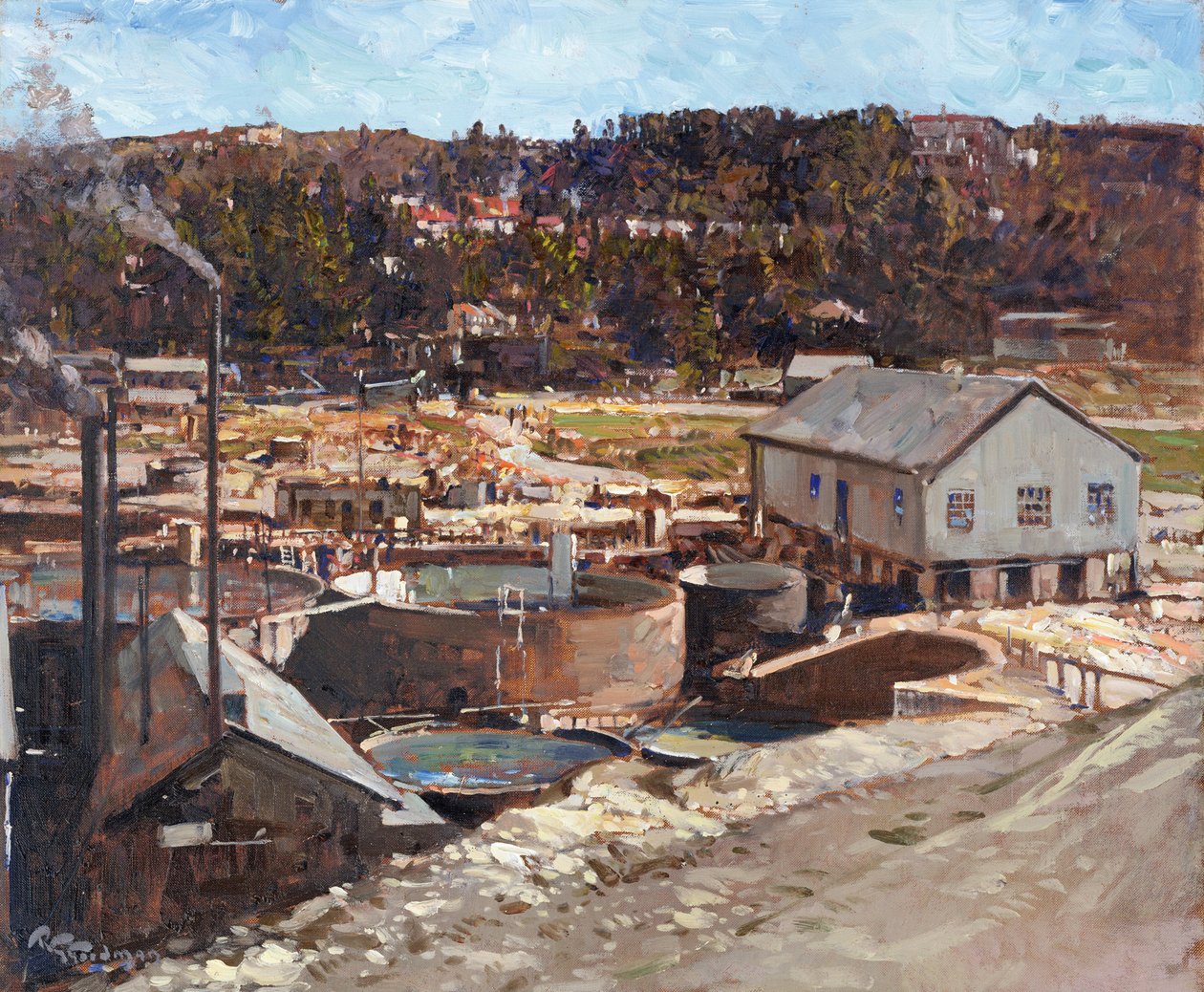 Az új Gogh-aranybánya, 1917 alkotó: Robert Gwelo Goodman