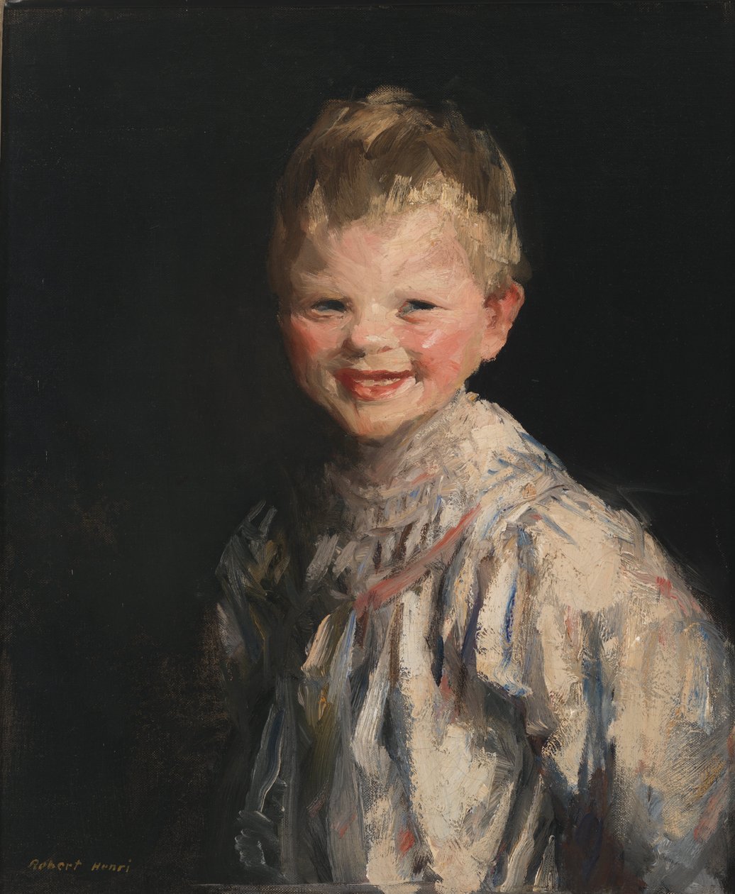 Nevető Gyermek alkotó: Robert Cozad Henri