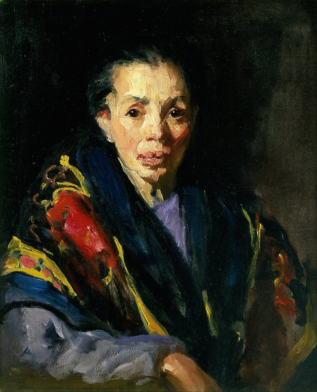 Az öreg modell (régi spanyol nő) alkotó: Robert Cozad Henri
