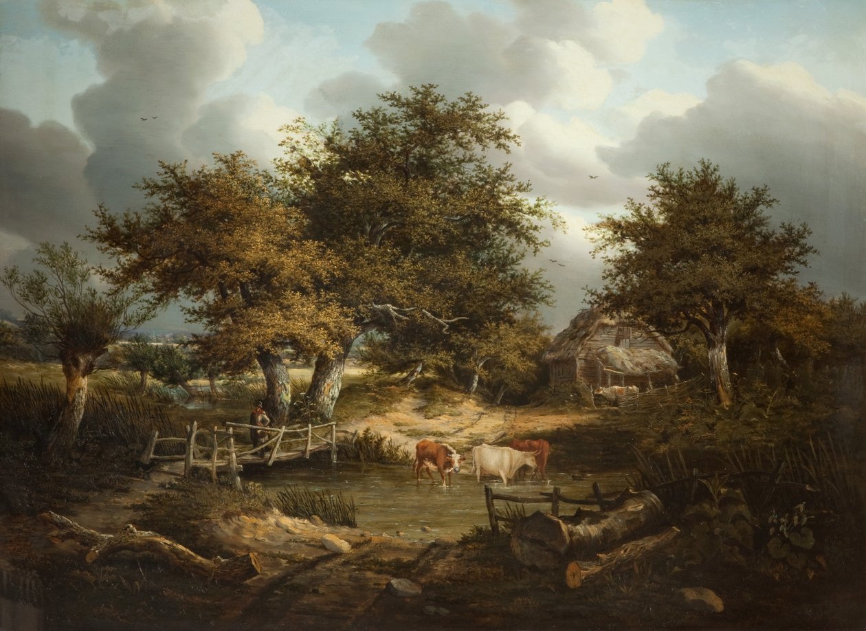 A régi tanya alkotó: Robert Ladbrooke