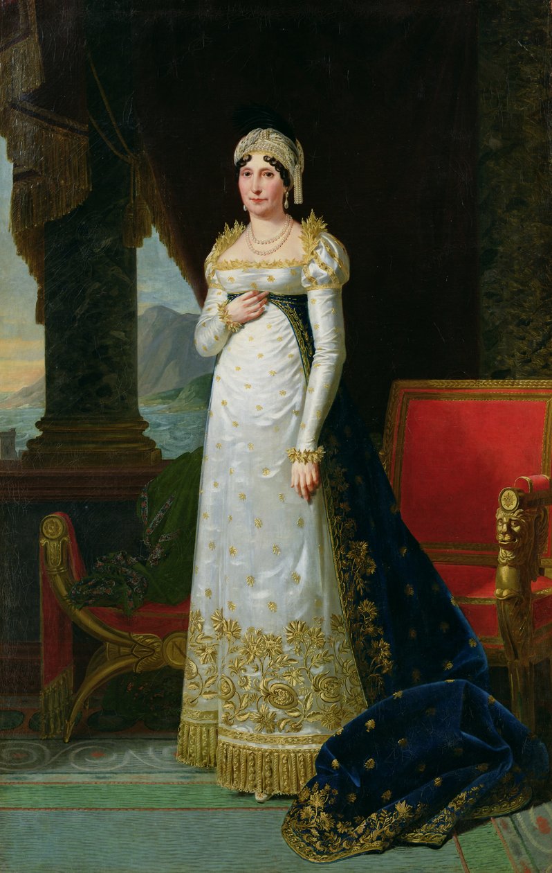 Marie-Laetitia Ramolino (1750-1836) 1813 alkotó: Robert Lefevre
