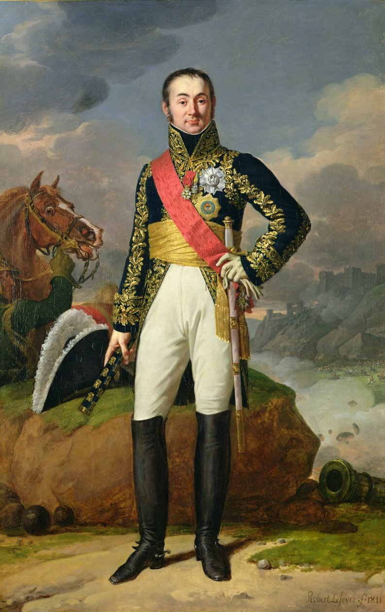 Nicolas-Charles Oudinot (1767-1847) Reggio hercege és Franciaország marsallja, 1811 alkotó: Robert Lefevre