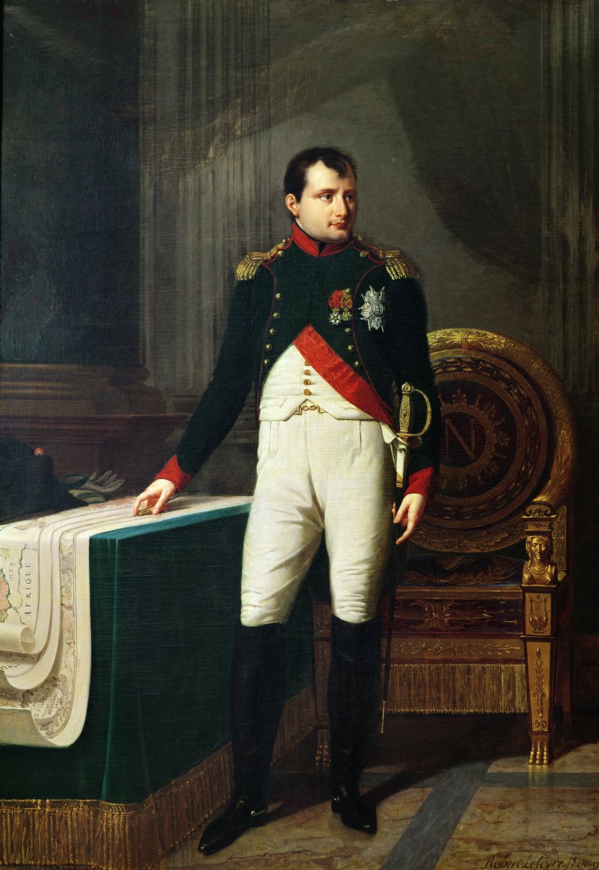 Napóleon Bonaparte (1769-1821) portréja 1809 alkotó: Robert Lefevre