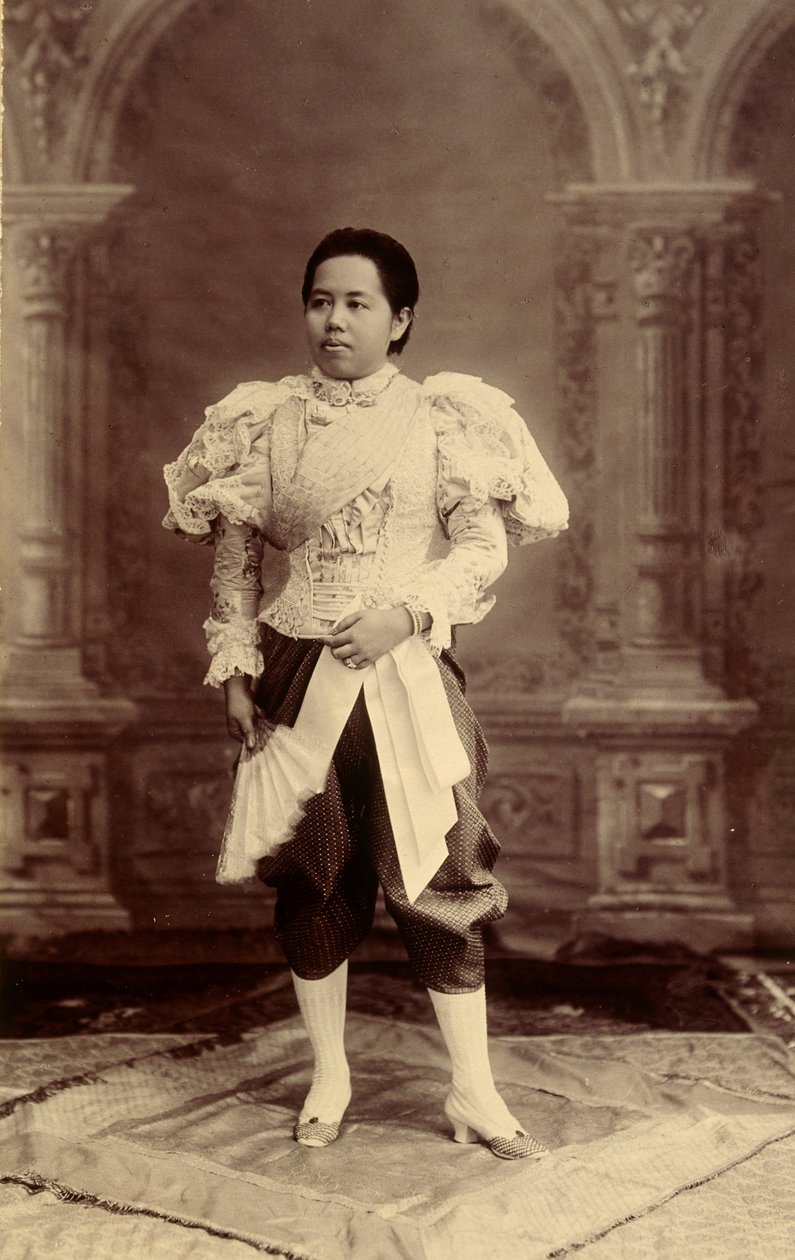 Saovabha Bongsri királynő, 1890 alkotó: Robert Lenz
