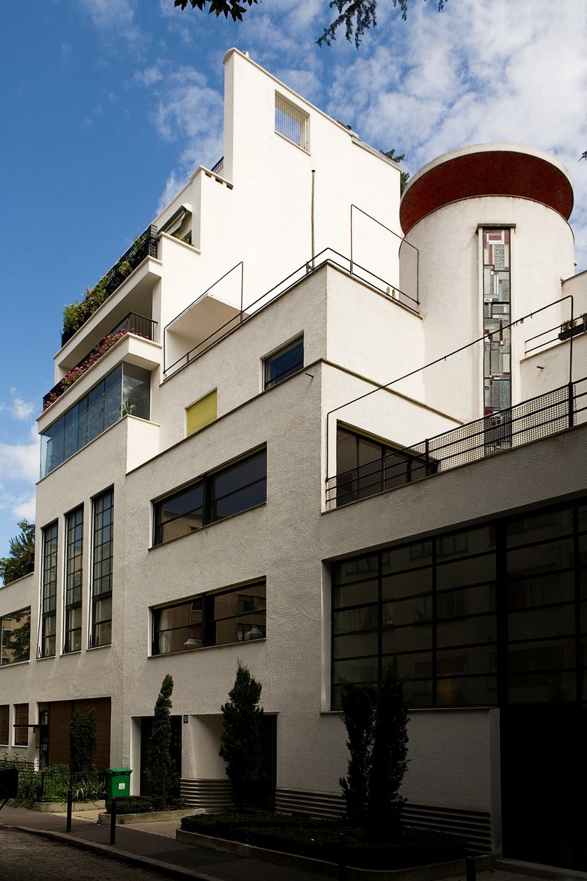 Magánház, Mallet-Stevens villa, 1927 alkotó: Robert Mallet Stevens