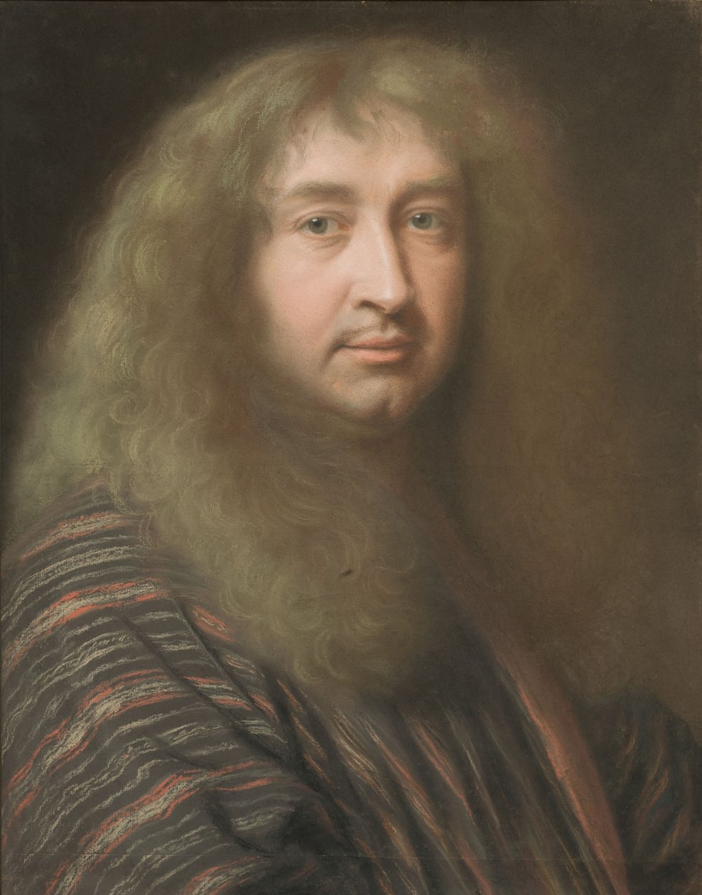 Önarckép (színes kréta papíron) alkotó: Robert Nanteuil