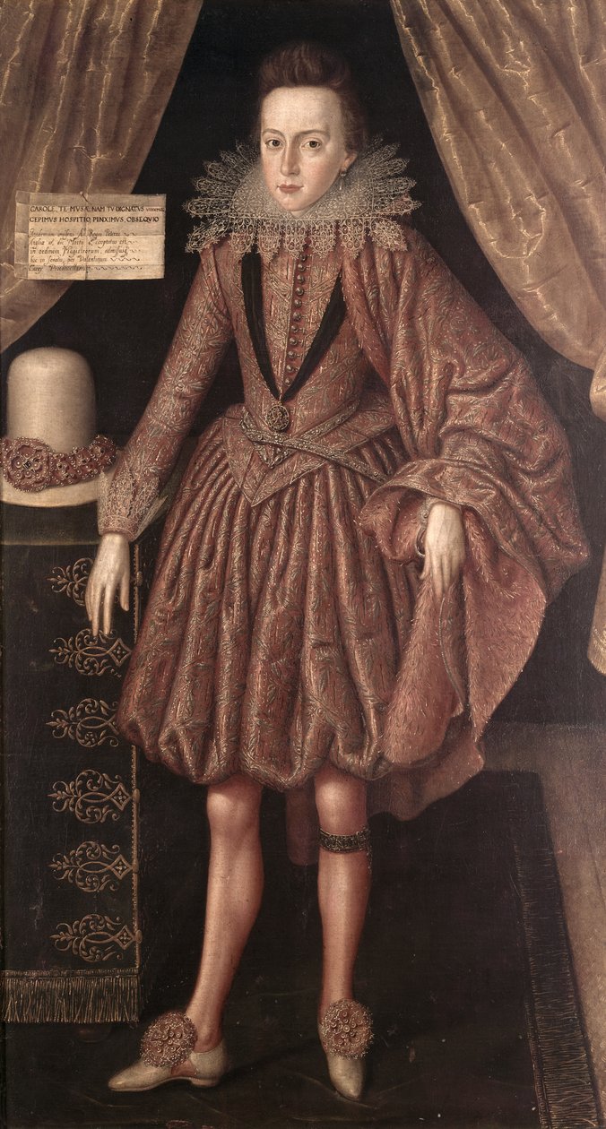 I. Károly walesi hercegként, 1612-13 alkotó: Robert Peake