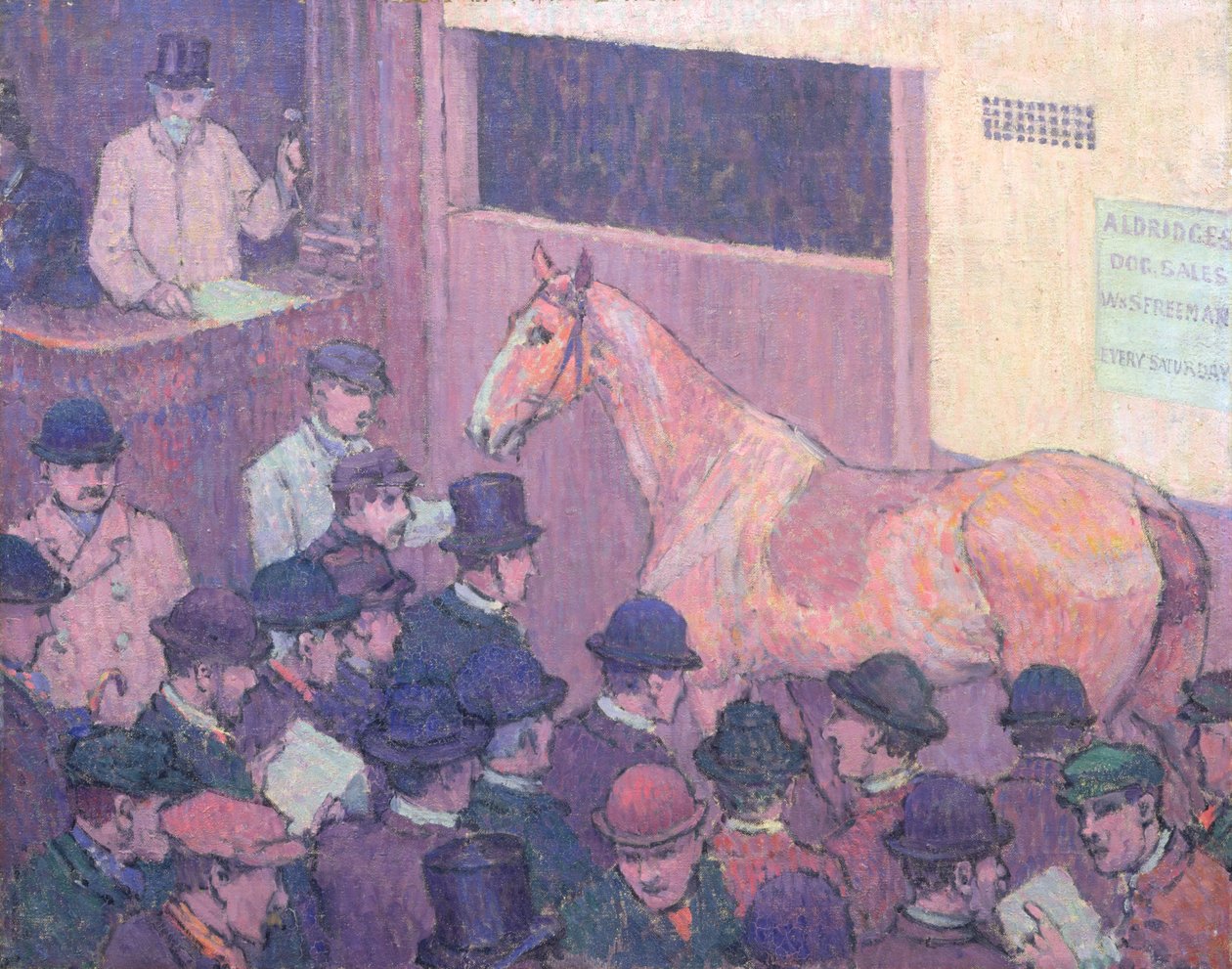Csendes, minden útzavarral, 1912 körül alkotó: Robert Polhill Bevan