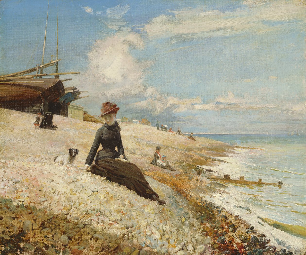 Nyári napok, 1900 körül alkotó: Robert Ponsonby Staples