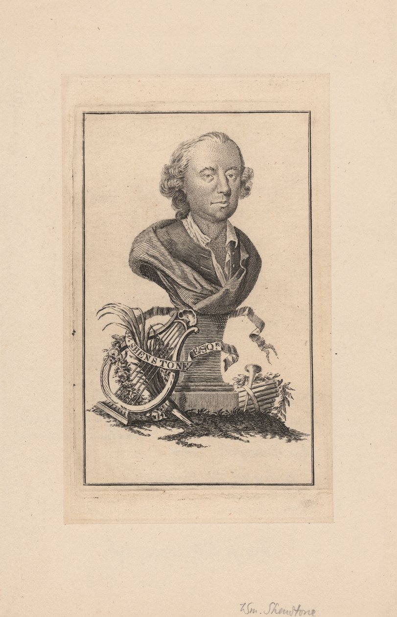 William Shenstone, 1764 körül alkotó: Robert Pranker