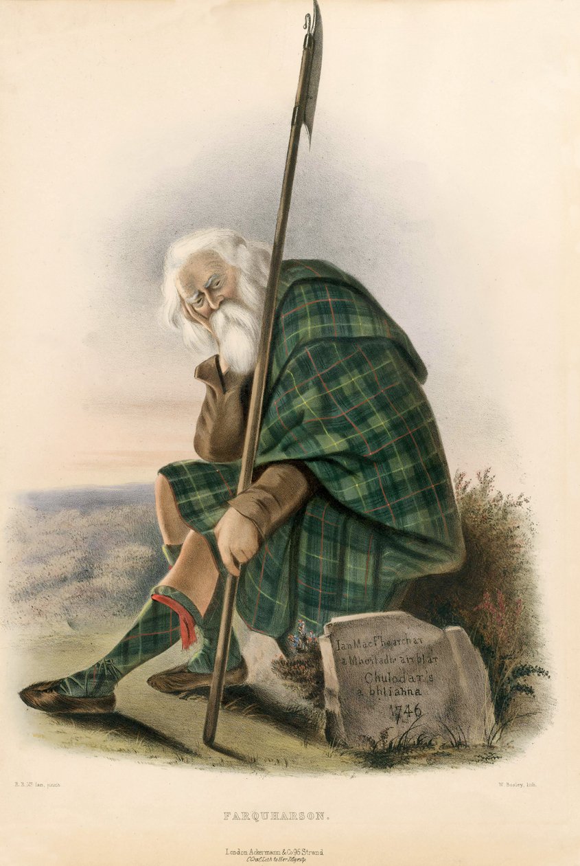 Farquharson, The Clans of the Scottish Highlands, pub.1845 alkotó: Robert Ronald McIan