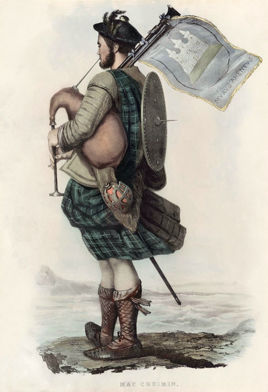 Mac Cruimin, The Clans of the Scottish Highlands, pub.1845 alkotó: Robert Ronald McIan