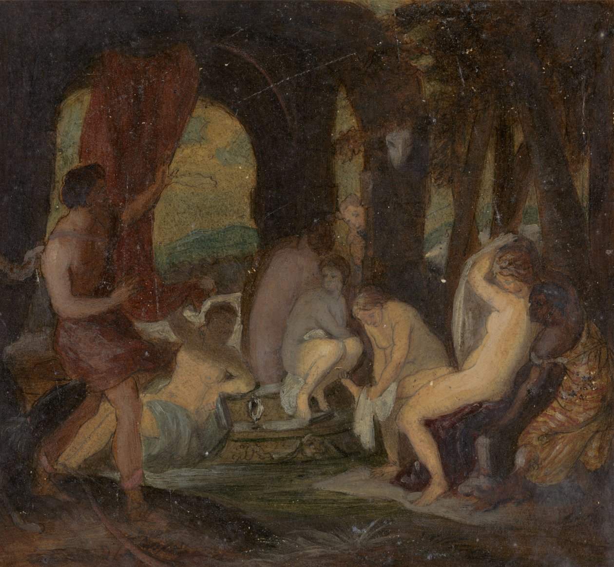 Diana és Actaeon alkotó: Robert Smirke