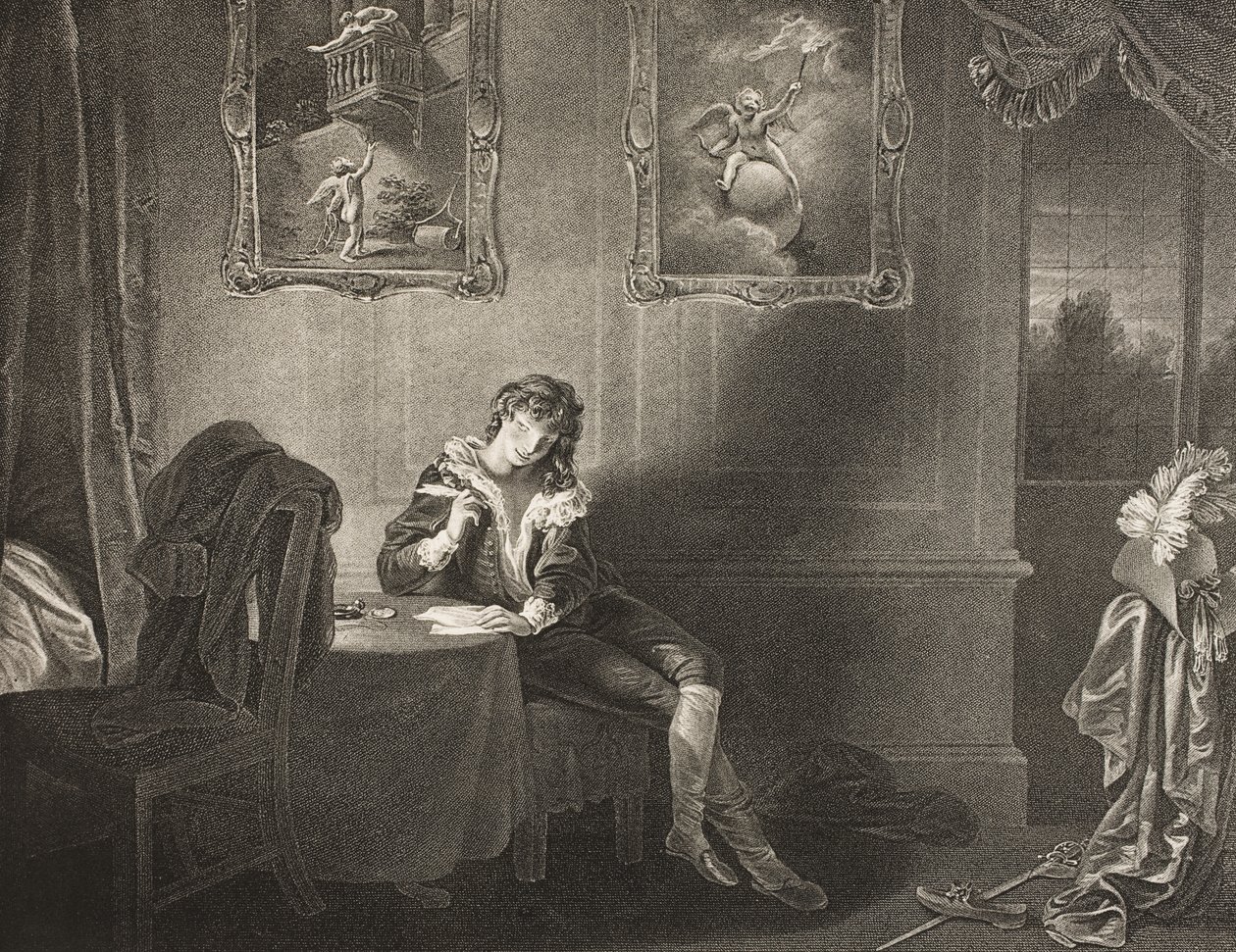 Az ember hét kora, Harmadik kor, II. felvonás, VII. jelenet az „As You Like It”-ből, a Boydell Shakespeare Galériából, 19. század végén jelent meg alkotó: Robert Smirke