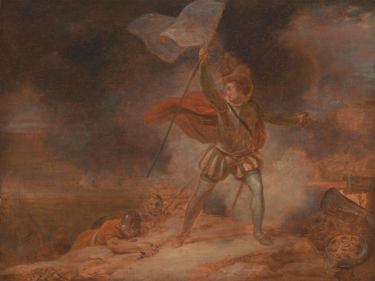 Az ember hét kora- A katona, ahogy tetszik, II., Vii alkotó: Robert Smirke