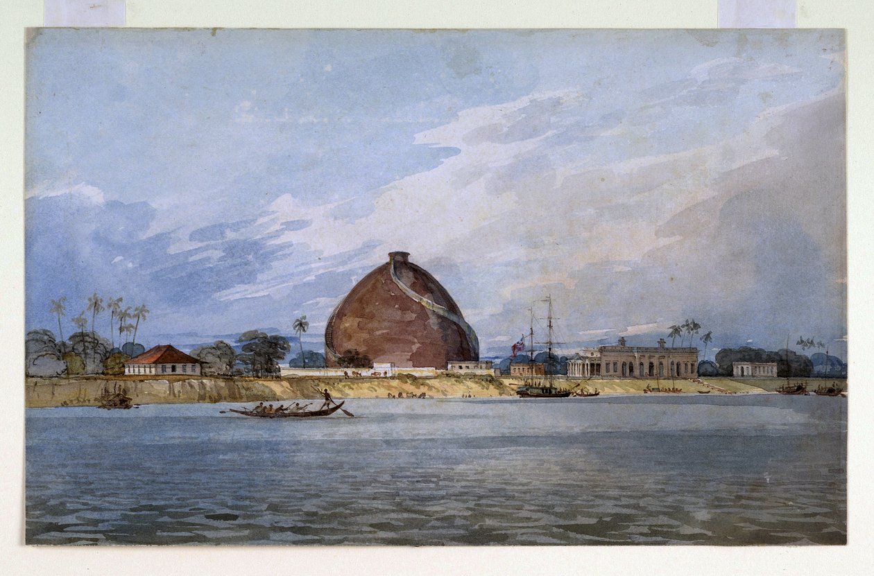 Golghar Bankipurban, Patna közelében, 1814-15 alkotó: Robert Smith