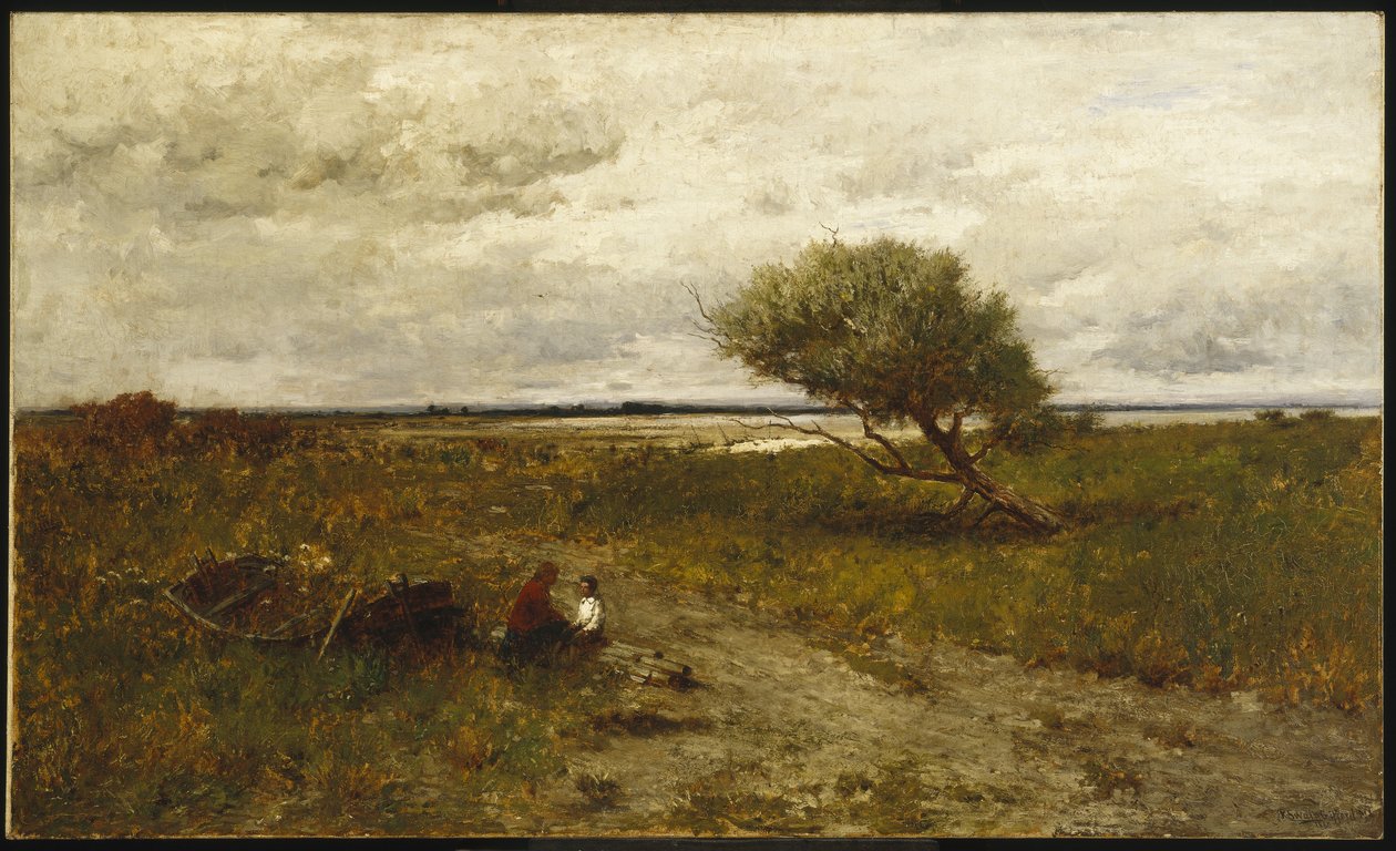 New England tengerpartja, 1880 alkotó: Robert Swain Gifford