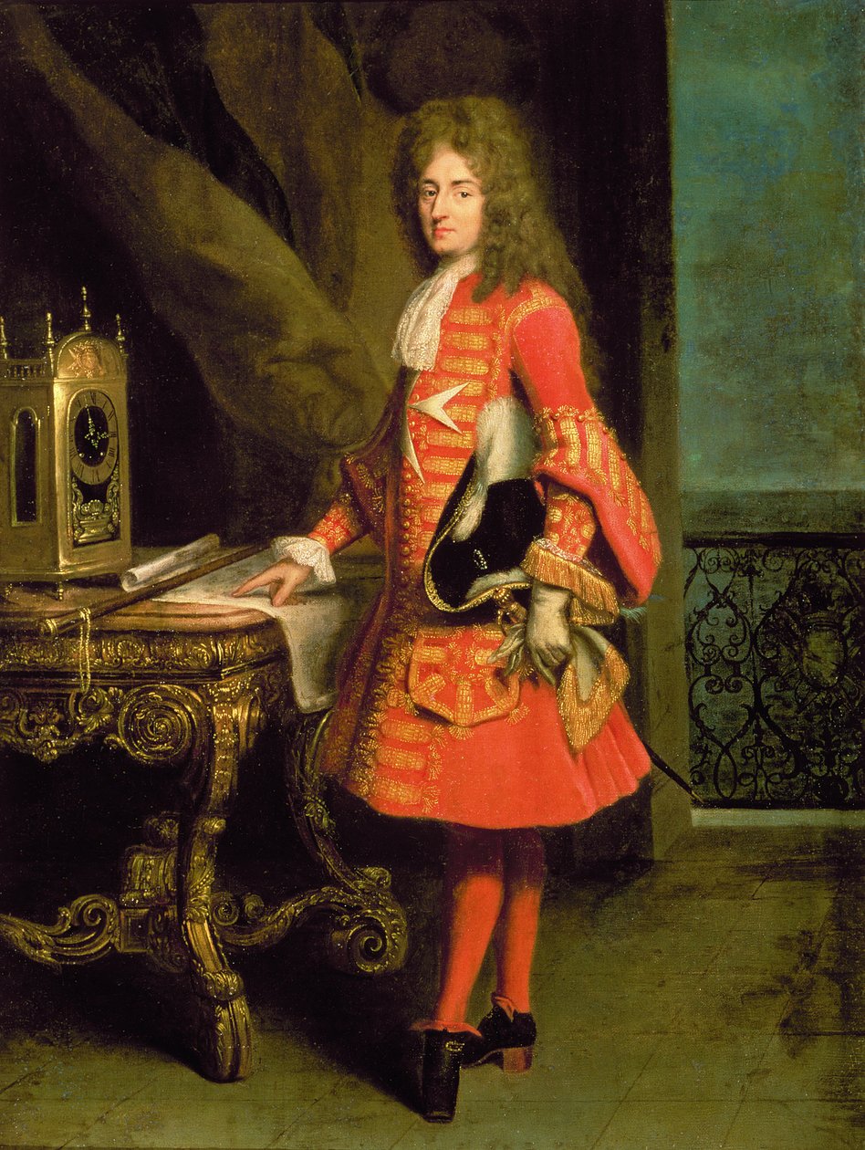 Egy lovas portréja, 1700 alkotó: Robert Tournieres