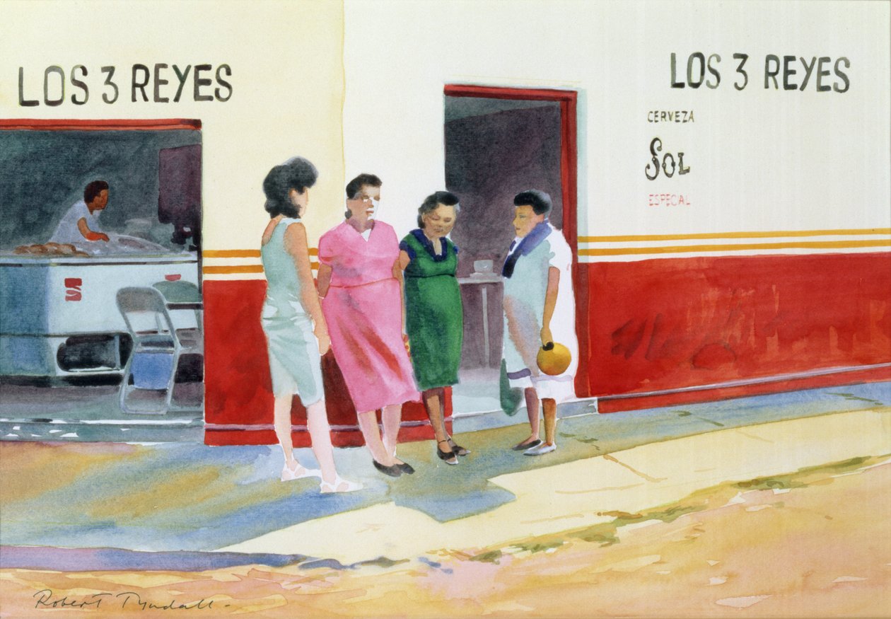 Beszélgetés, Yucatan, Mexikó alkotó: Robert Tyndall