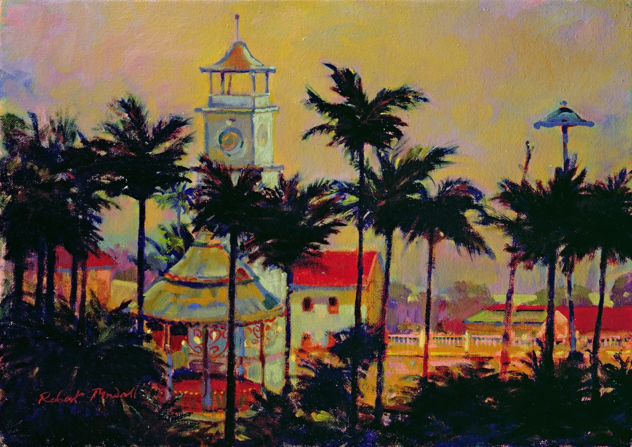 Fő tér, Cuetzalan, Mexikó alkotó: Robert Tyndall