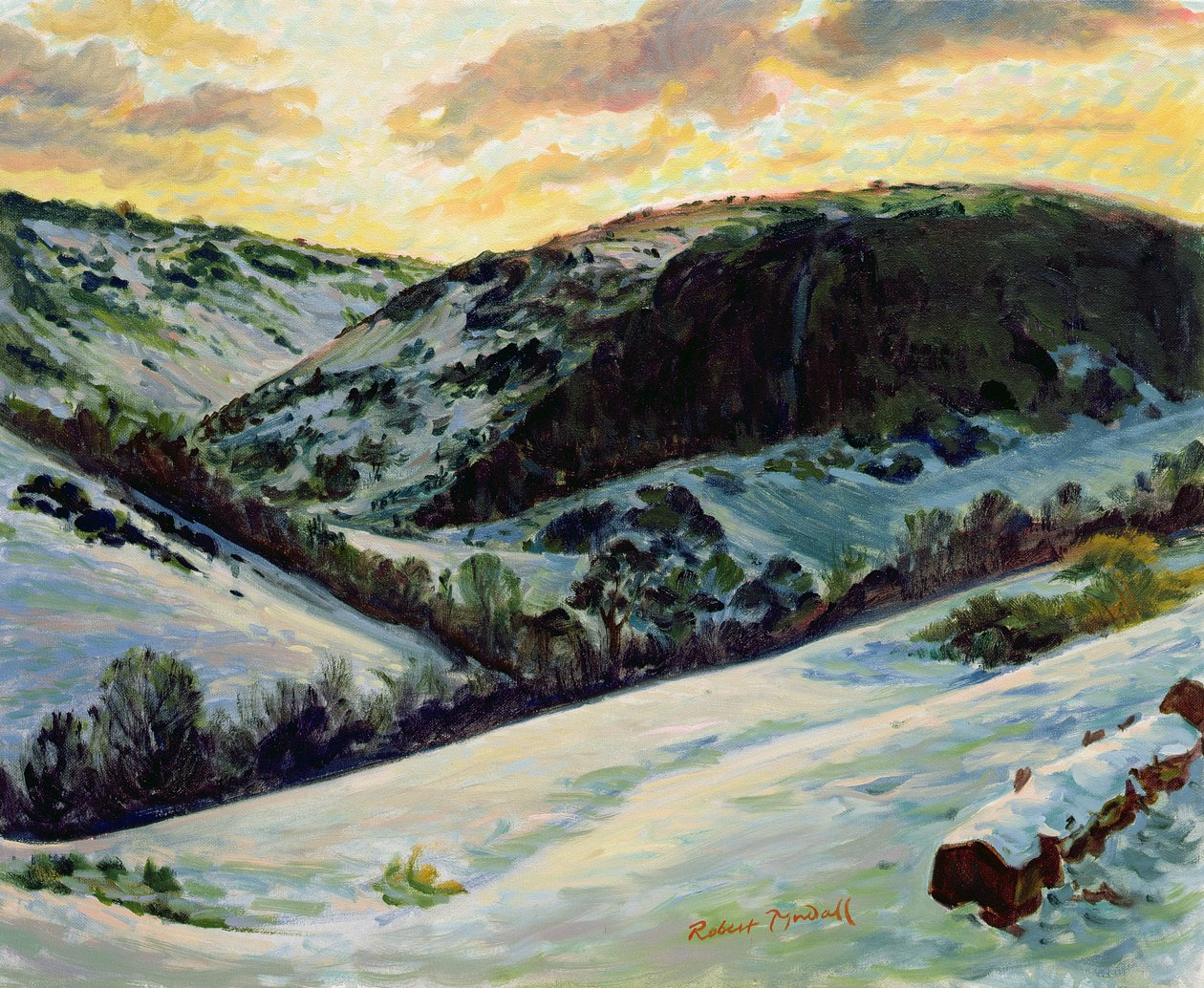 The Devils Dyke in Winter, 1996 alkotó: Robert Tyndall