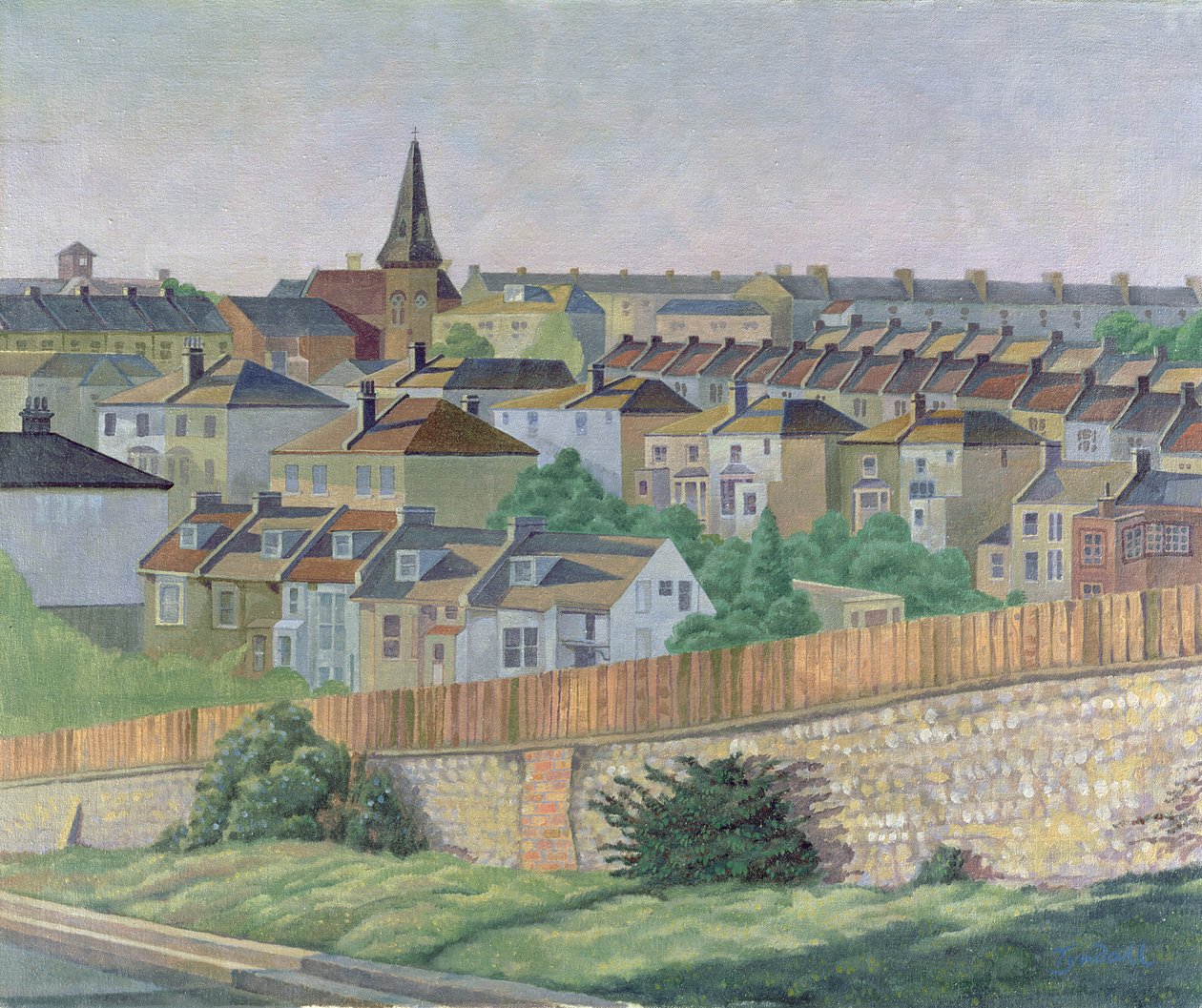 Kilátás a St. Lukesra, Brighton alkotó: Robert Tyndall