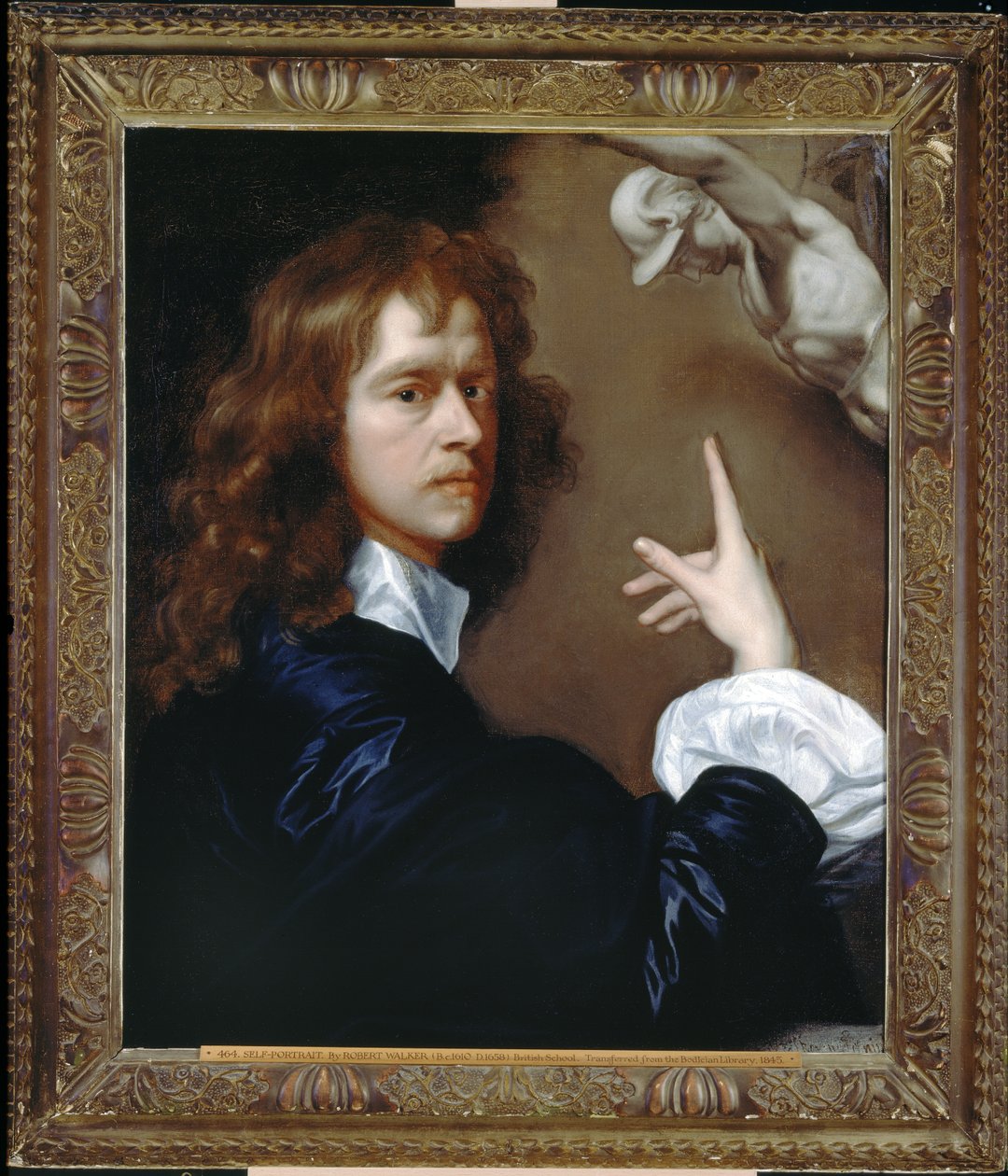 Önarckép, 1640-1650 körül alkotó: Robert Walker