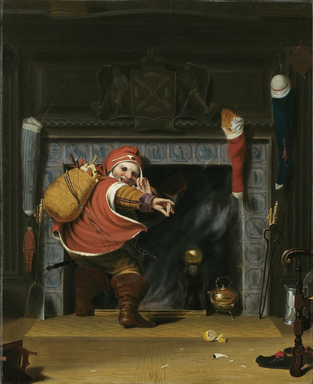 Mikulás vagy Szent Miklós, 1837 alkotó: Robert Walter Weir