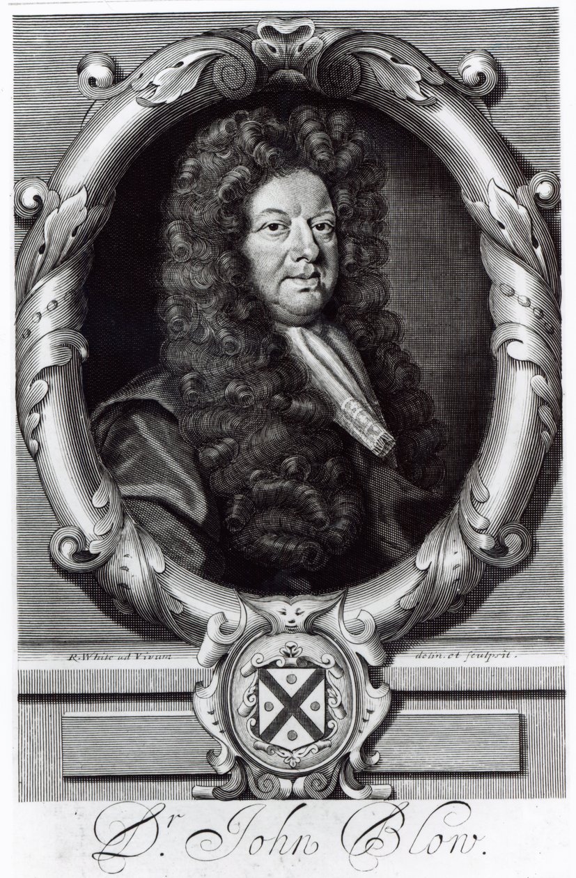 John Blow portréja (1649-1708) alkotó: Robert White