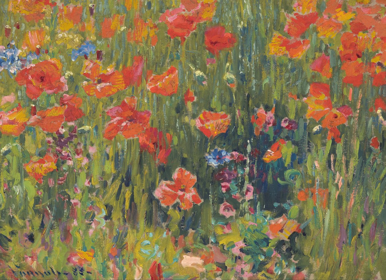 Pipacs alkotó: Robert William Vonnoh