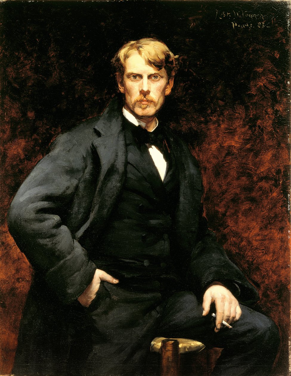 John Severinus Conway (1852-1925) portréja, 1883 alkotó: Robert William Vonnoh
