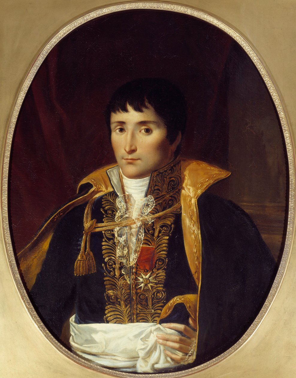 Lucien Bonaparte (1775-1840) portréja. Robert Lefevre-nek (1755-1830) tulajdonított festmény 19. századi Malmaison, musee du chateau - Lucien Bonaparte (1775-1840) portréja. Robert Lefevre (1755-1830) festménye alkotó: Robert (attr. to) Lefevre