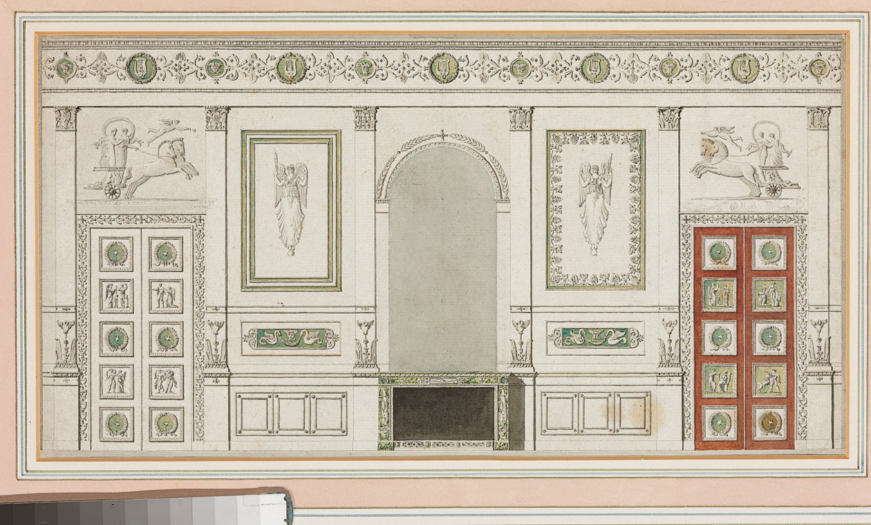 Fali dekoráció kialakítása alkotó: Robert Adam