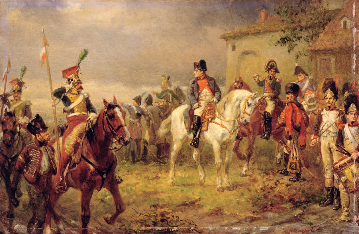 Hírek elölről (olaj a panelen) alkotó: Robert Alexander Hillingford