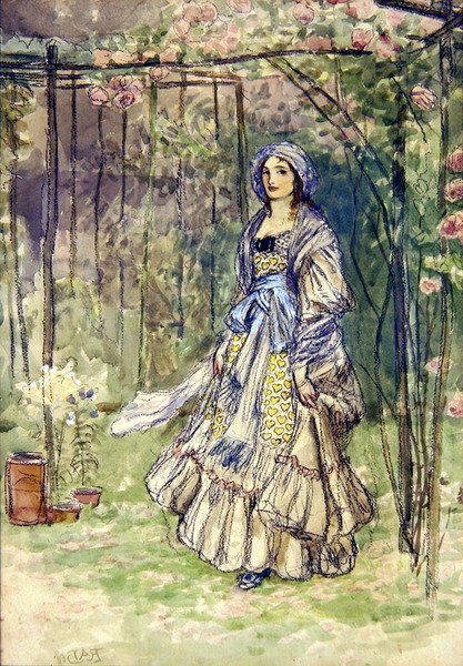 Diaphenia (akvarell papíron) alkotó: Robert Anning Bell