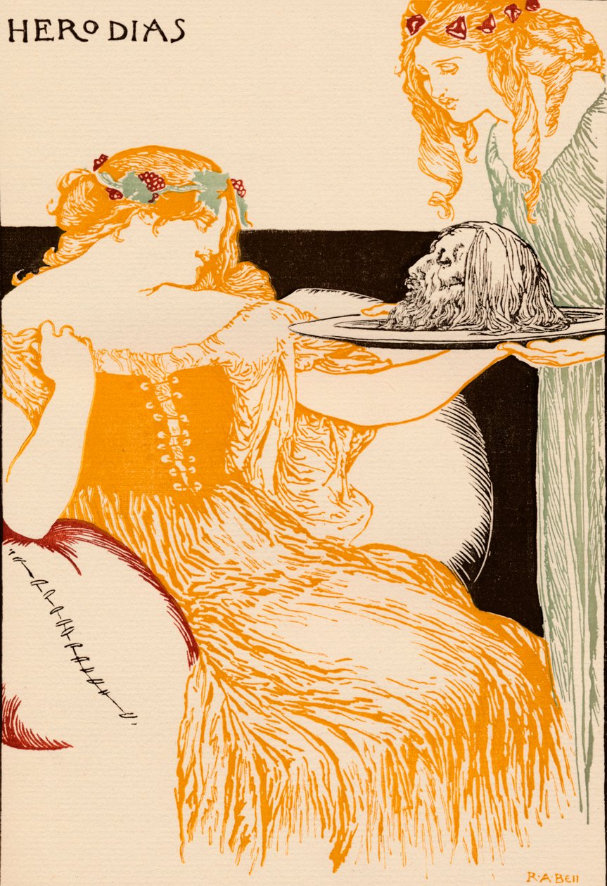 Herodias, 1896, 1898 alkotó: Robert Anning Bell