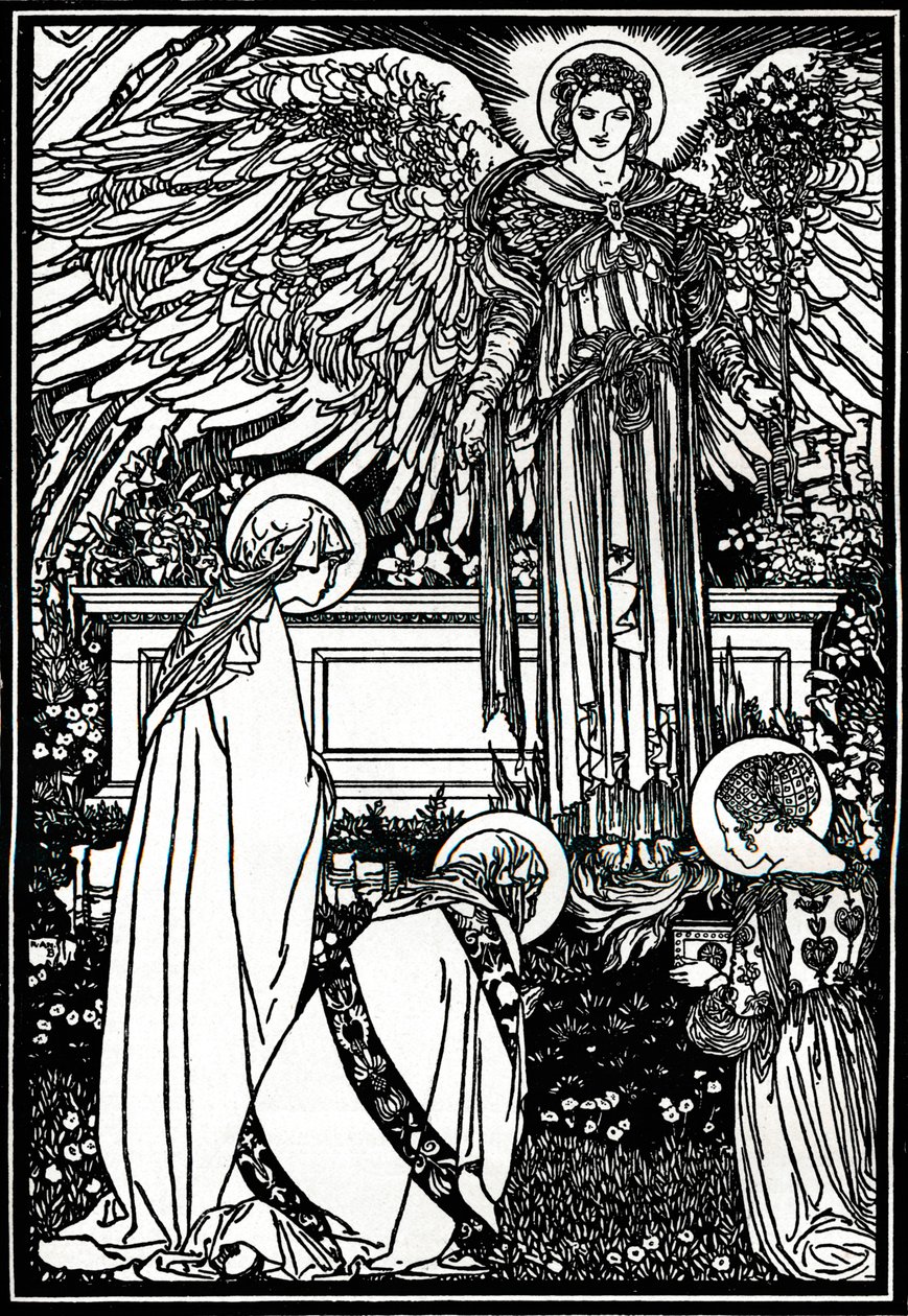 Illusztráció az Oltárkönyvhöz, 1892, 1897 alkotó: Robert Anning Bell