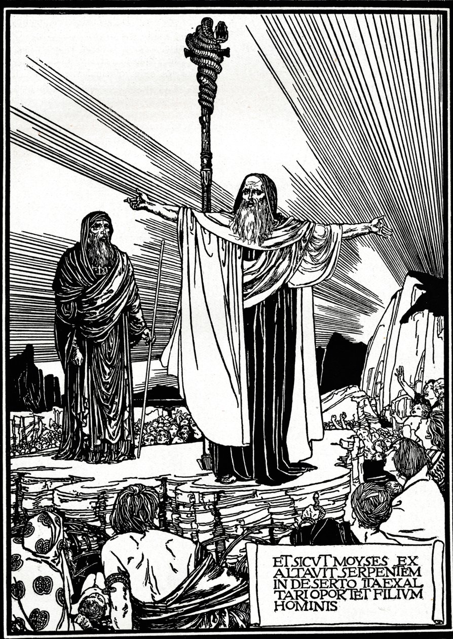 Illusztráció az Oltárkönyvhöz, 1892, 1897 alkotó: Robert Anning Bell
